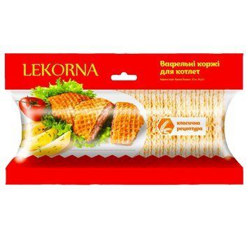 Вафельні коржі 50г ЛЕКОРНА БРИЗОЛІ *15шт 000008616 фото