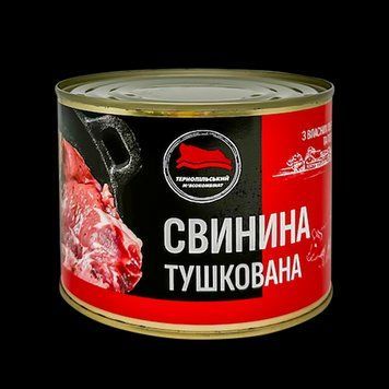 ТУШОНКА Свинина Тушкована ж/б 425г*12шт 000000604 фото