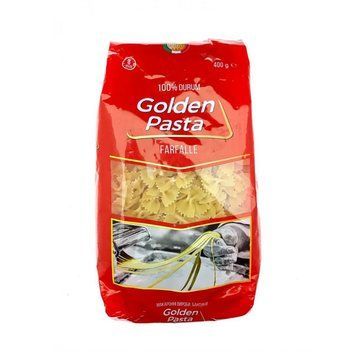 Макарон Golden Pasta Бантик 0.4 кг * 25шт. 000002282 фото