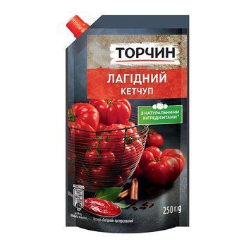 Кетчуп Торчин Лагідний 250г*40шт 000006264 фото