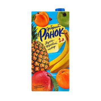 Сік Ранок 1л мультифрукт *12шт 000004668 фото
