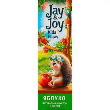Цукерки фруктові Міленіум Jay&Joy Пастила яблучна 32г 000008518 фото