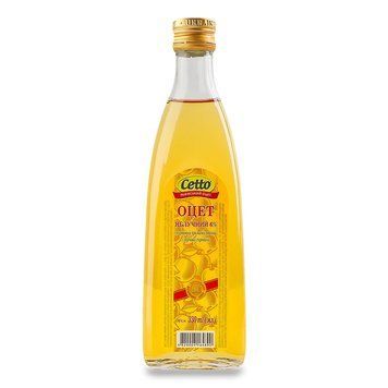 Оцет Getto 6% 0,33л яблучний * 20шт 000000656 фото