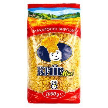 Макарон Київ мікс квіточка 1 кг * 10шт. 000001379 фото