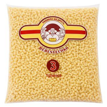 Макарон Ріжка глад. 2,7 кг(225) Родинна Щедрість 000000129 фото