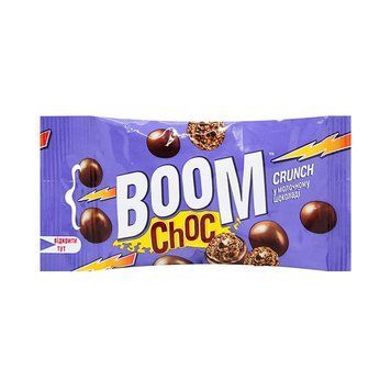 Кульки BOOM CHOK CRUNCH в шоколаді Мілленіум 30г 000006992 фото