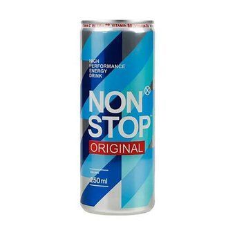 Напій енергетичний Non Stop 0,25л ж/б*24шт 000002946 фото