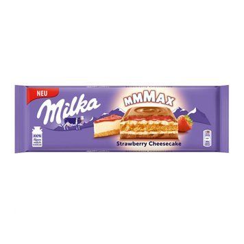 Шоколад Мілка 300г Strawberry Cheesecake*12шт 000003326 фото