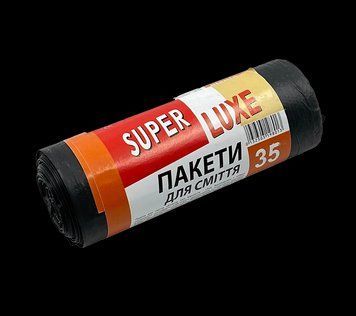 Пакет д/сміття LD Люкс 35л (15шт) * 40шт в ящ 000002696 фото