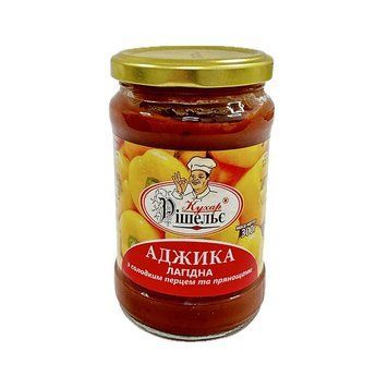 Аджика Кухар Рішельє Лагідна 300г*12шт 000006884 фото