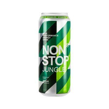 Напій енергетичний Non Stop 0,5л Jungle ж/б*24шт 000006339 фото