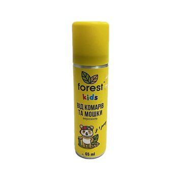 Спрей-репелент Forest Kids від комарів та мошки 65мл (жовтий) 000006377 фото