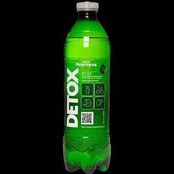 Вода Миргород DETOX АКВА 0,5л газ *12шт 000007676 фото