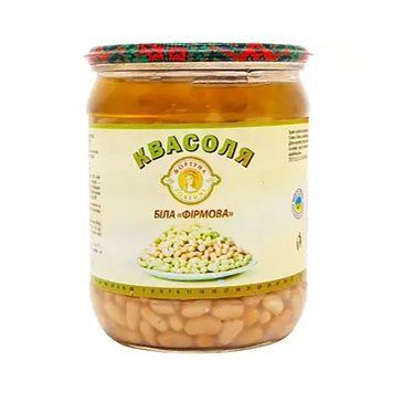 Квасоля Фортуна біла 450г *12шт 000000558 фото