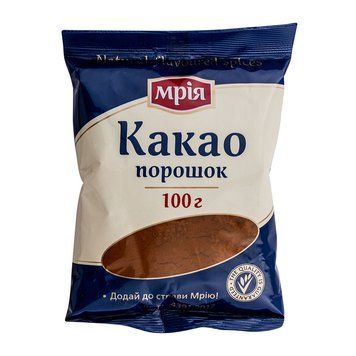 Какао Мрія 100г *40шт 000000289 фото