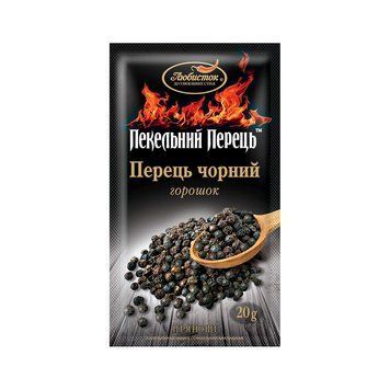 Перець чорний горошок ПЕКЕЛЬНИЙ ПЕРЕЦЬ 20г (в ящ 100) 000007514 фото