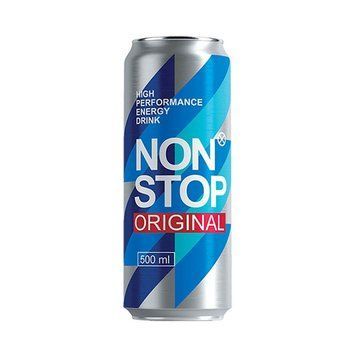 Напій енергетичний Non Stop 0,5л ж/б*24шт 000005707 фото