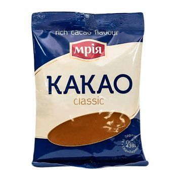Какао Мрія нове 100г *40шт 000007397 фото