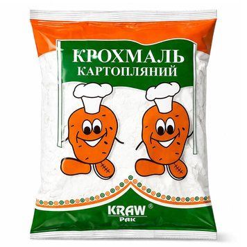 Крохмаль Польський 400г *25шт 000000712 фото