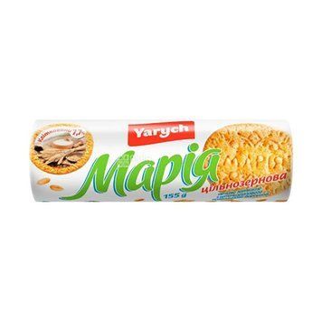Печиво Марія Ярич цільнозернова155г*35шт 000001545 фото