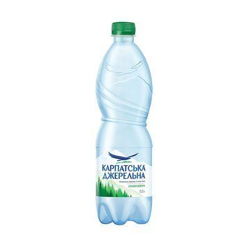 Вода Карпатська Джерельна 0,5л слаб/г*12шт(108) 000000437 фото