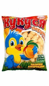 Палички кукур Прудко КУ-КУ-СЯ ПЕРСИК 60г*24шт 000009546 фото