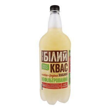 Квас Тарас Білий 1,5л*6шт 000001244 фото