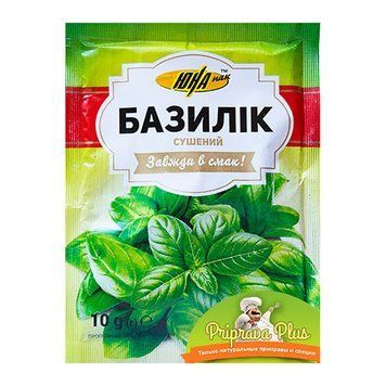 Приправа ЮНА Базилік 10г (10шт* 7сп) =70 шт 000001265 фото