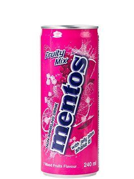 Напій Mentos Fruity mix 0,240л*24шт 000007516 фото