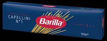 Макарон Barilla 1 Capelini 0.5 кг* 24шт. 000007793 фото