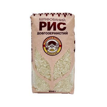 Крупа рис довгий РОДИННА ЩЕДРІСТЬ 900г *10шт 000006907 фото