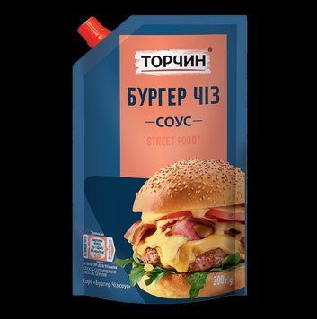 Соус Торчин Бургер Чіз 200г*30шт 000007784 фото