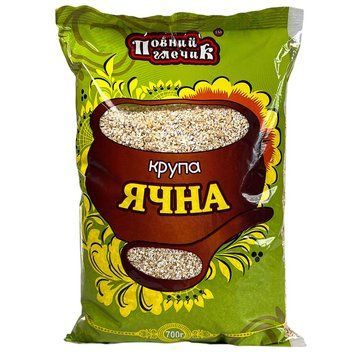 Крупа Повний глечик Ячна крупа 700г *12шт 000006490 фото