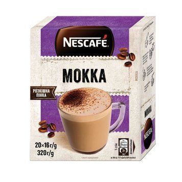 Кава Нескафе мокка 16г *20шт 000004602 фото