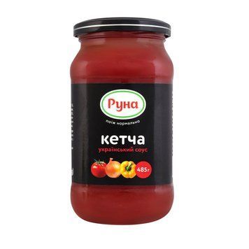 Соус Руна Кетча с/б 485г*12шт 000001230 фото