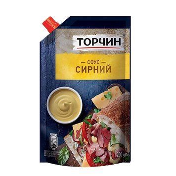 Соус Торчин Сирний 200г*30шт 000001678 фото