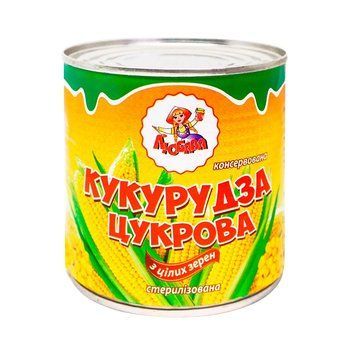 Кукурудза консервована Любава * 12 шт 000000300 фото