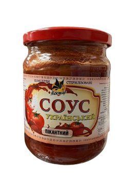 Соус Нектар український с/б 480 г * 8 шт. 000000095 фото