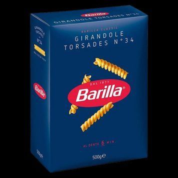 Макарон Barilla 34 GIRANDOLE TORSADES 0.5 кг* 12шт. 000007897 фото