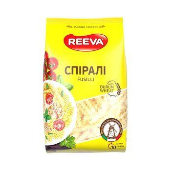 Макаронні вироби Ріва спіраль 400г*20шт 000006943 фото