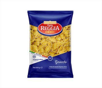Макарон Reggia 64 Gnocchi Черепашки 500 г *24шт 000007823 фото