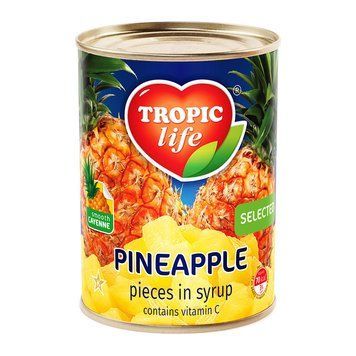 Ананас кусками Tropik Life 580мл*12шт 000006877 фото