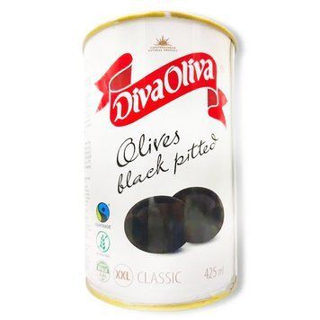 Маслини DIVA OLIVA б/к 260 мл * 12 шт 000007387 фото