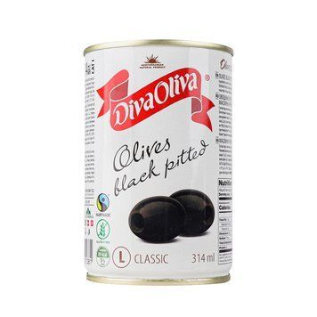 Маслини DIVA OLIVA б/к 300 мл * 12 шт 000007002 фото