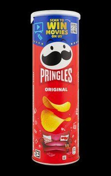Чіпси Pringles Original 165г*19шт ( оригінал) 000007351 фото
