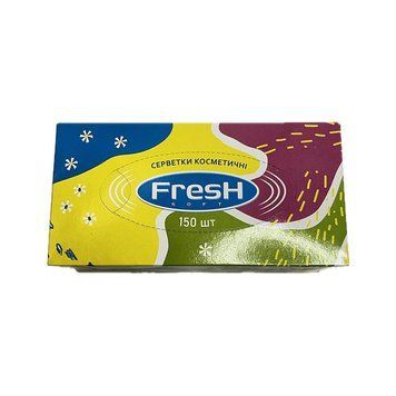 Серветки коробка 150шт+50шт Сілкен Fresh Soft*18шт/ящ 000005761 фото