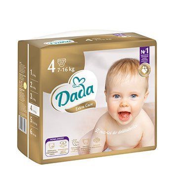Підгузники Дада CARE золоті 4 (82) 000007502 фото