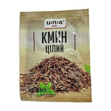 Приправа ЮНА Кмин 15г *30шт (120 шт.ящ) 000001257 фото