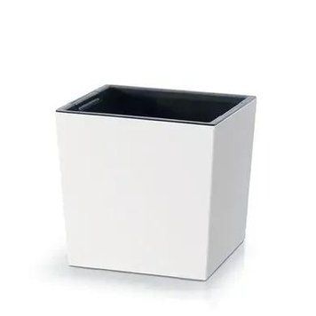 Горщик DFS300-S449 FURU SQUARE LOW НИЗЬКИЙ (30*29/19л)БІЛИЙ(5), Prosperplast 000008450 фото