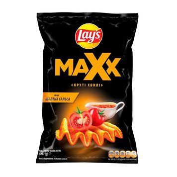 Чіпси Lay's 120г Mахх шалена сальса*21шт 000001272 фото